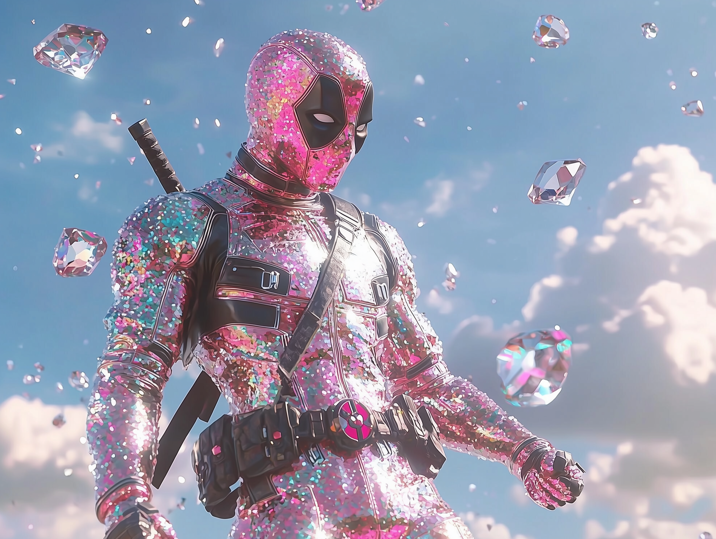 sh1nemuc_Photograph_of_a_Dedpool_covered_in_crystals_and_diamo_d195f051-3196-44ba-a07b-e2f257c459d8