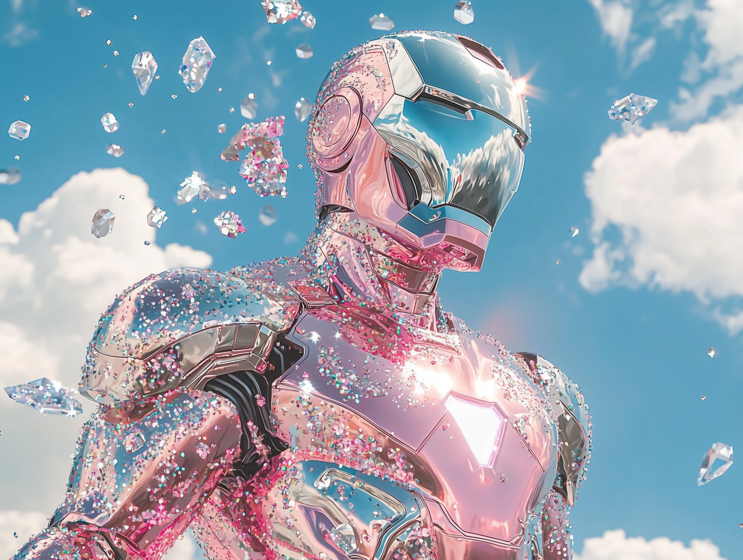sh1nemuc_Photograph_of_a_sparkly_Irn_Man_wearing_a_pink_costum_0b8a2376-adc3-47a4-b83e-e9f9e93768a5
