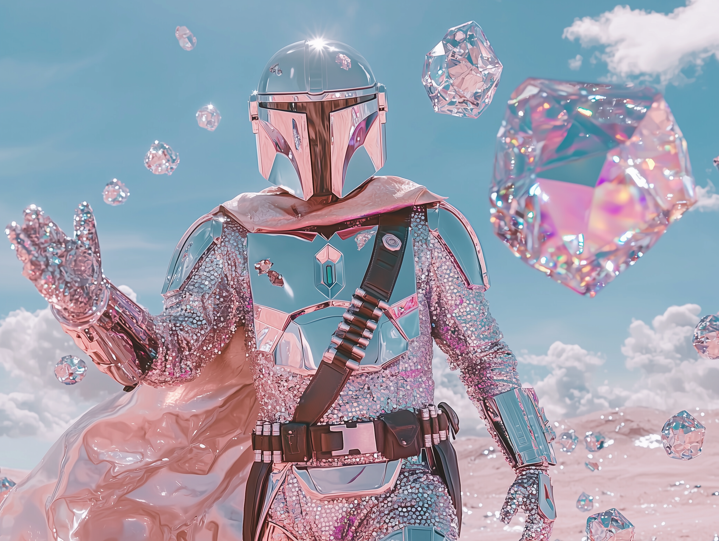 sh1nemuc_Photograph_of_a_sparkly_Mndalorin_covered_in_crystal_f62a4ded-cb8e-450f-a98f-b1233f347e7c