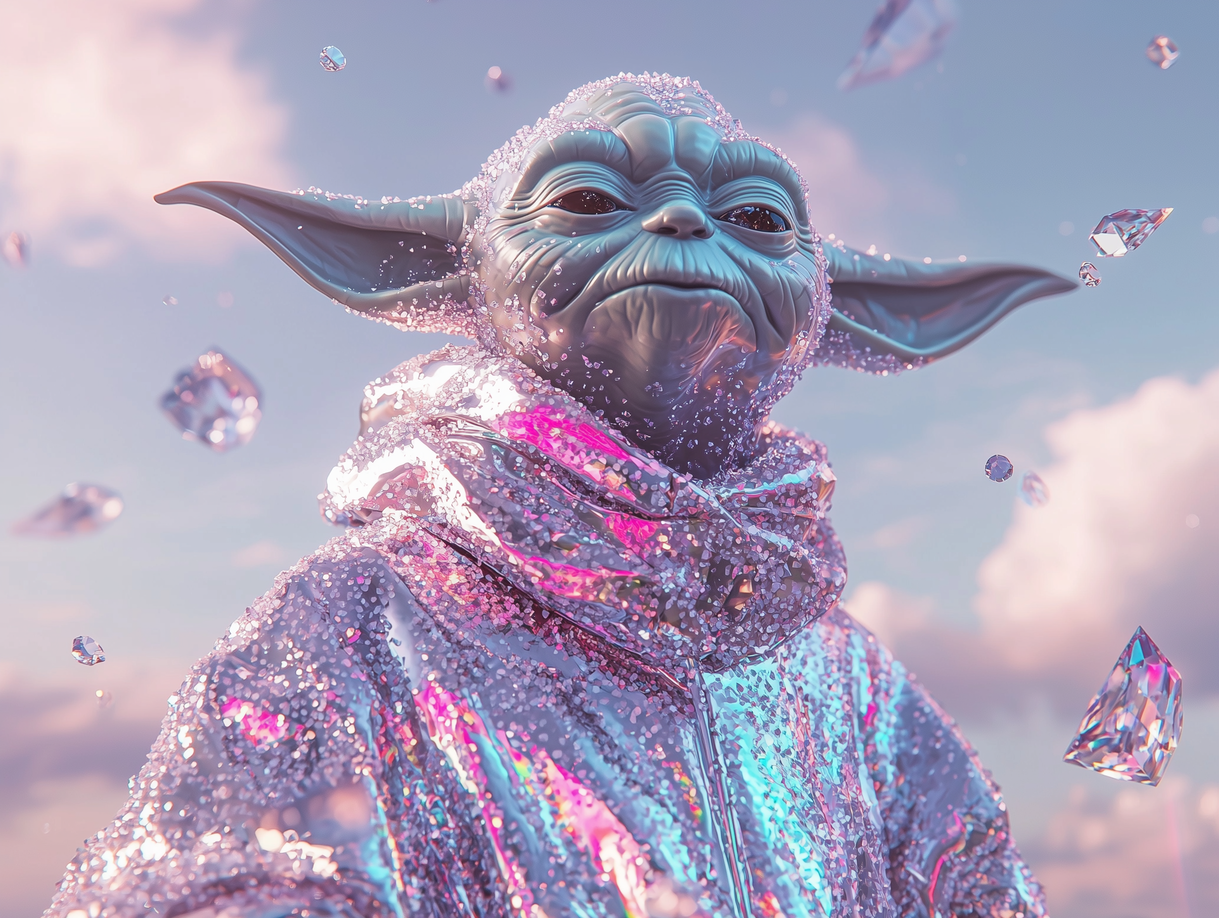 sh1nemuc_Photograph_of_a_sparkly_Yd_covered_in_crystals_and_d_687f47fb-2875-487c-a671-2e4cf1d9eee4