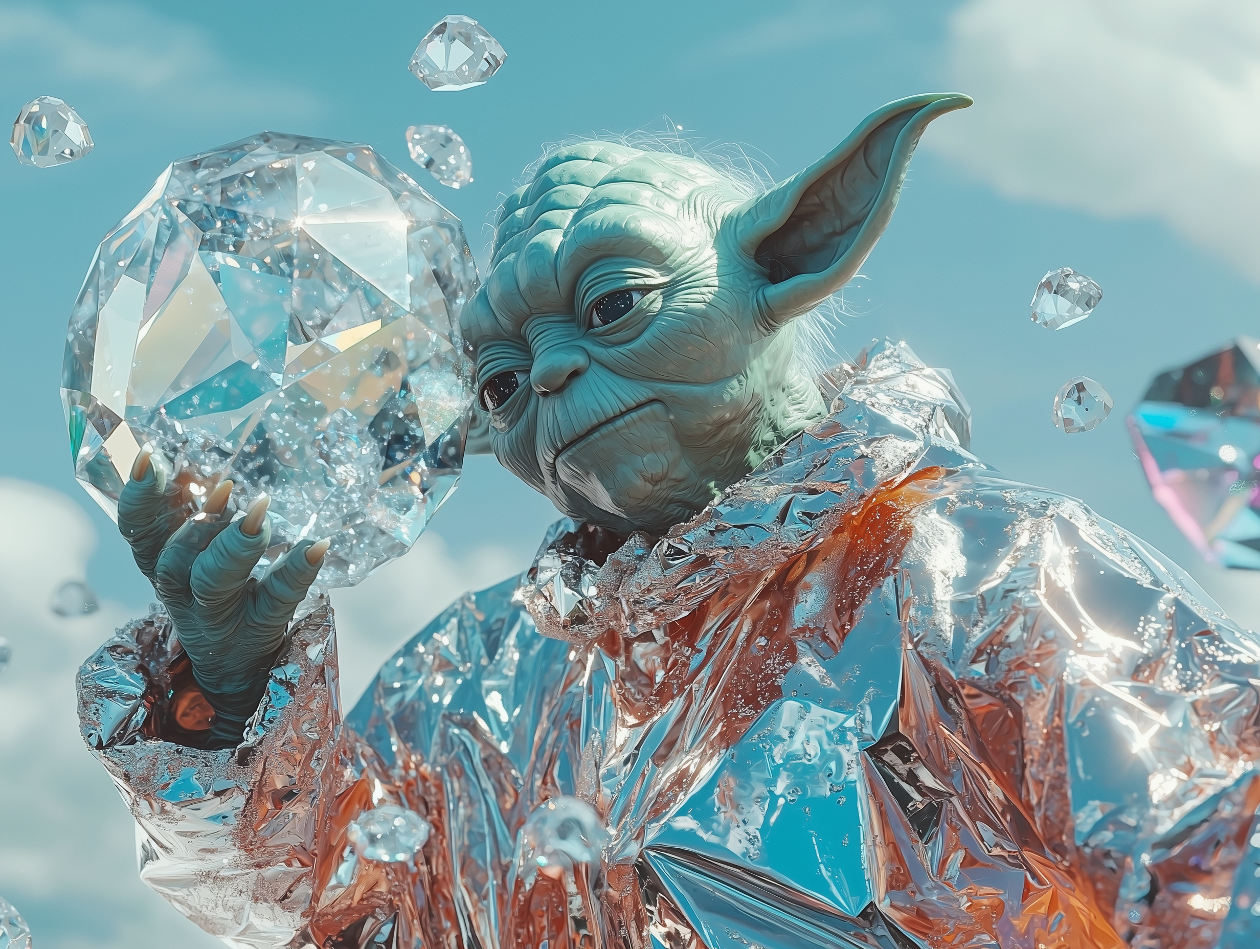 sh1nemuc_Photograph_of_a_sparkly_Yd_covered_in_crystals_and_d_edee51be-79c2-47d4-b6f5-64019a87be54